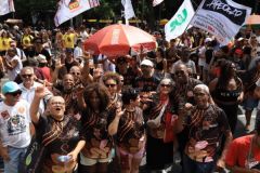 APEOESP NA MARCHA DA CONSCIÊNCIA NEGRA - AV PAULISTA - 20/11