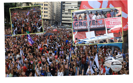 VAMOS INTENSIFICAR A MOBILIZAÇÃO PELAS NOSSAS REIVINDICAÇÕES, RUMO À GREVE!