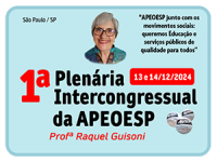 1ª Plenária APEOESP Plataforma de Lutas